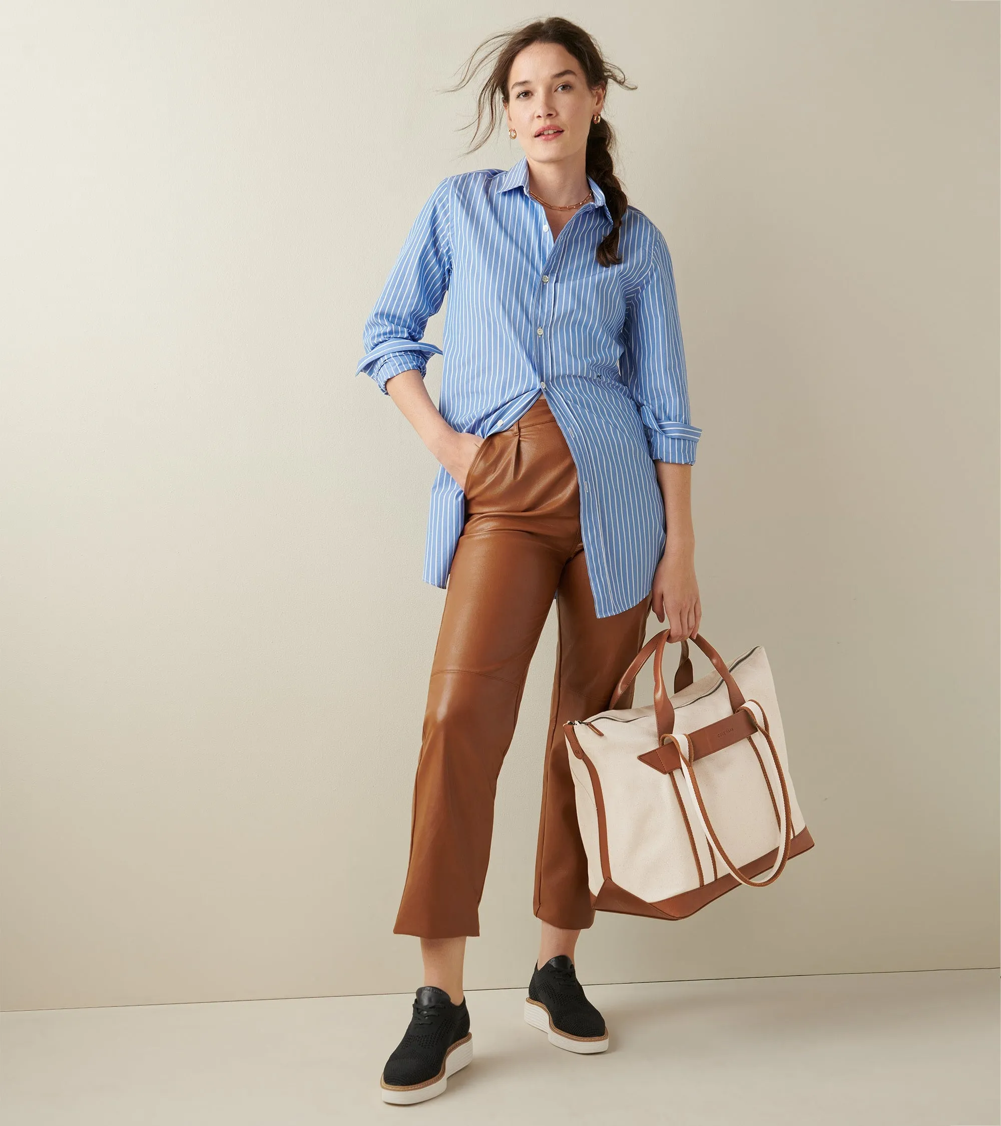 ქალის ØriginalGrand Stitchlite™ Platform Wingtip Oxfords