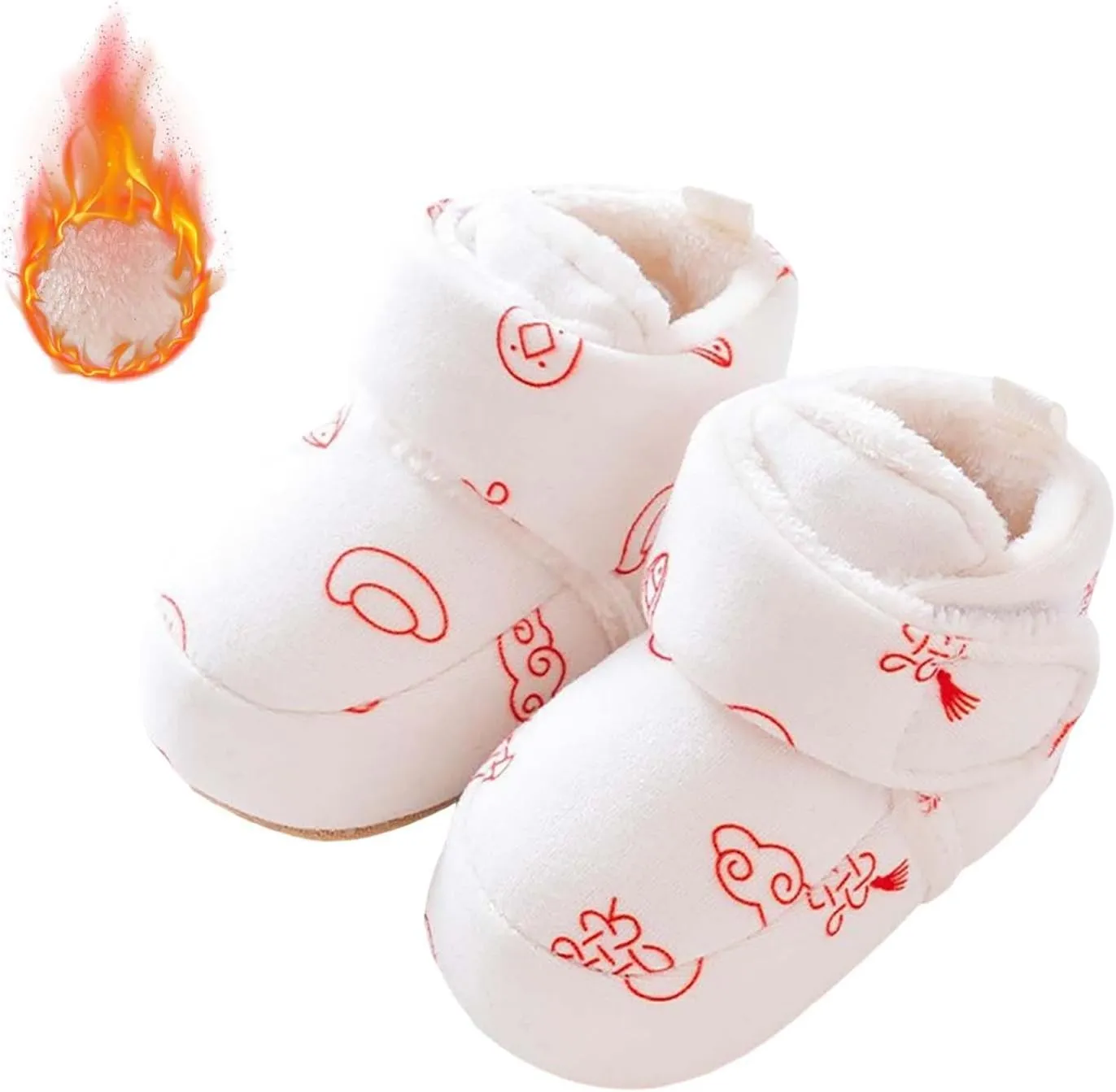 Baby Sock Shoes Winter Infant Toddler Shoes Boys Girls Baby Shoes Soft Sole Slip On Shoes Cute Animal Soft Sole Sneakers