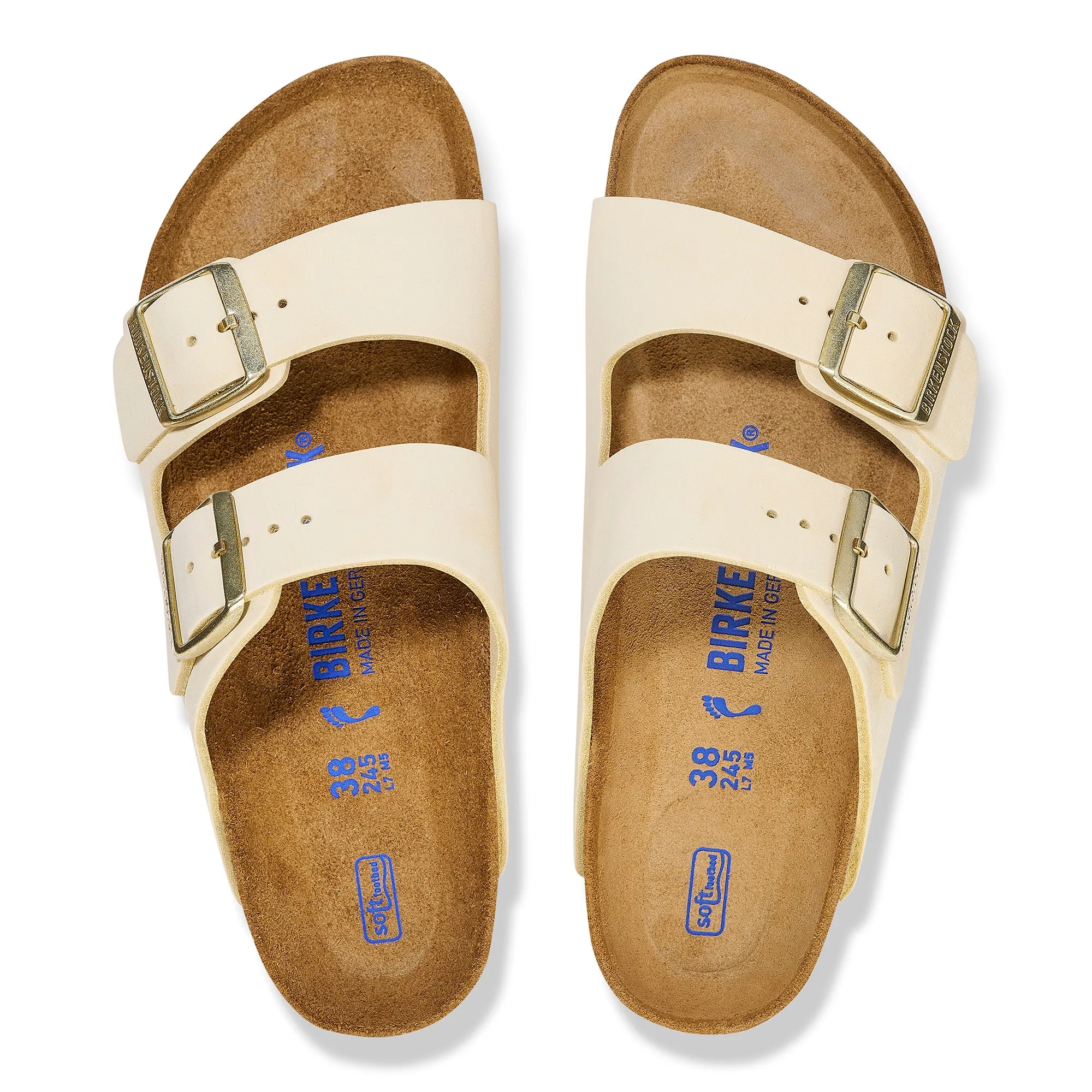 Birkenstock Arizona Soft Footbed Nubuck Leather Women's