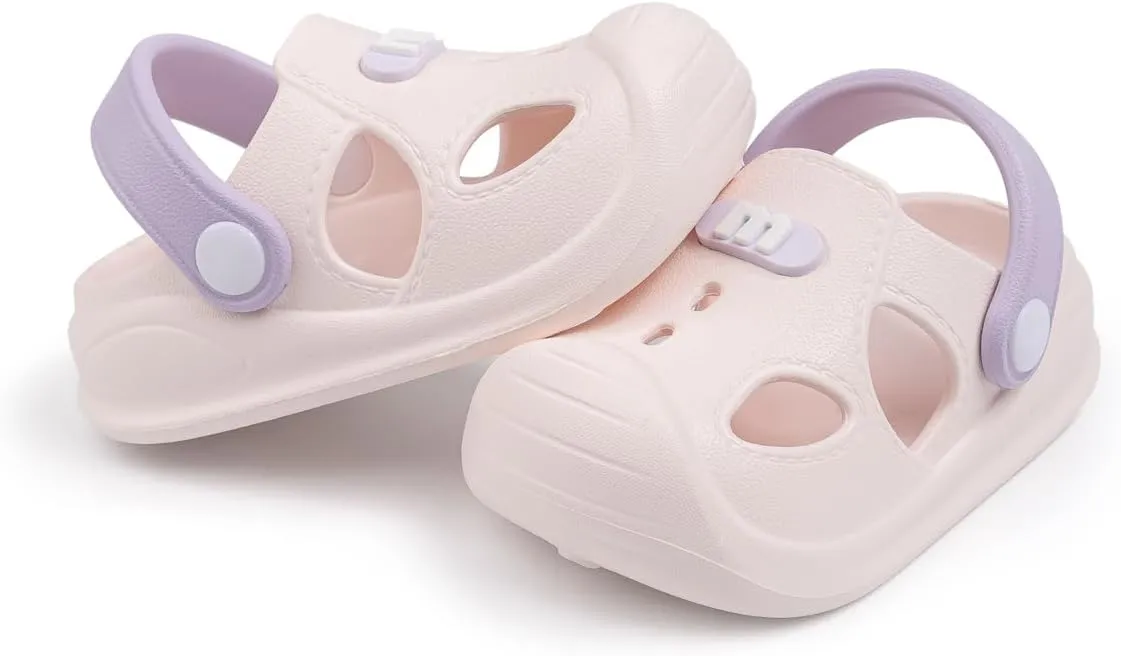 Casazoe Toddler Boys Girls Cute Garden Water Clogs Sandals Slip On Shoes Slipper Slides Lightweight Outdoor Summer Infant Children Beach Pool Shoes