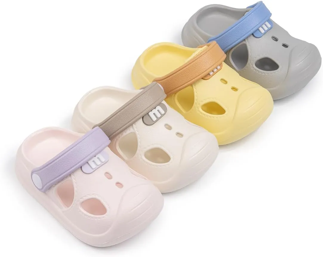Casazoe Toddler Boys Girls Cute Garden Water Clogs Sandals Slip On Shoes Slipper Slides Lightweight Outdoor Summer Infant Children Beach Pool Shoes