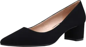 DREAM PAIRS Womens Chunky Low Block Heels Closed Toe Dress Pumps Shoes