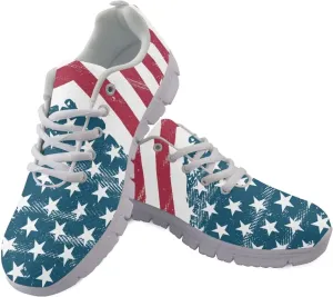 GIFTPUZZ Women's Road Running Tennis Shoes Breathable Mesh Walking Shoes Athletic Workout Gym Cross Trainer Sneakers for Jogging Hiking Travel