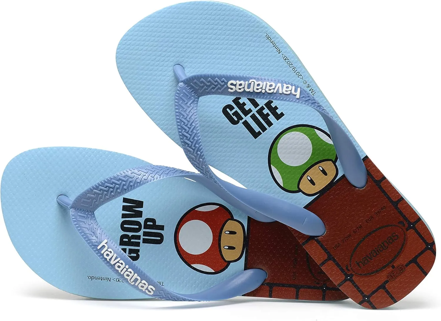 Havaianas Unisex-Child Mario Bros Flip Flop Sandal