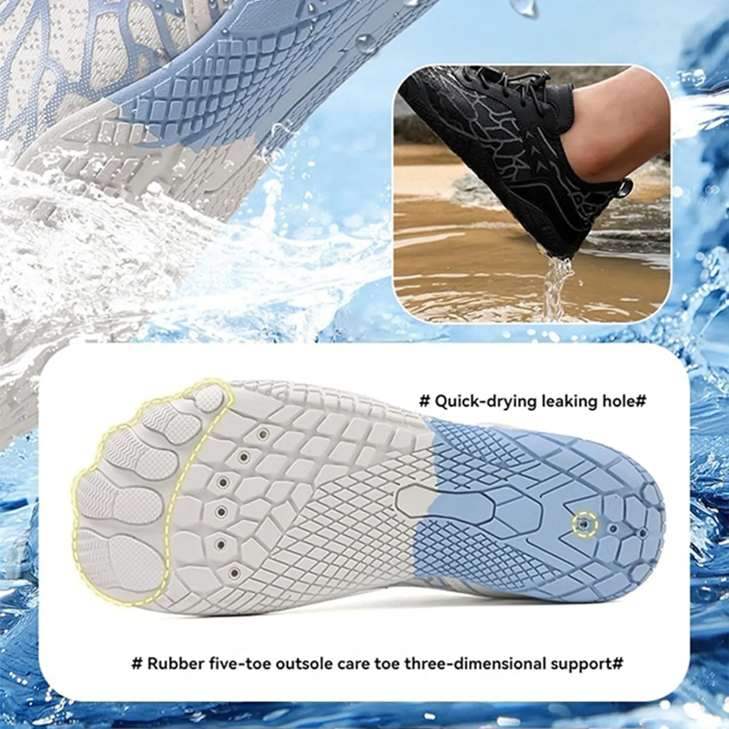 Hike Barefoot Shoes for Women Men Non-Slip Breathable Pro Barefoot Shoes Wide Toe Box Footwear Barefoot Shoes Womens Lightweight & Athletic Hiking Shoes