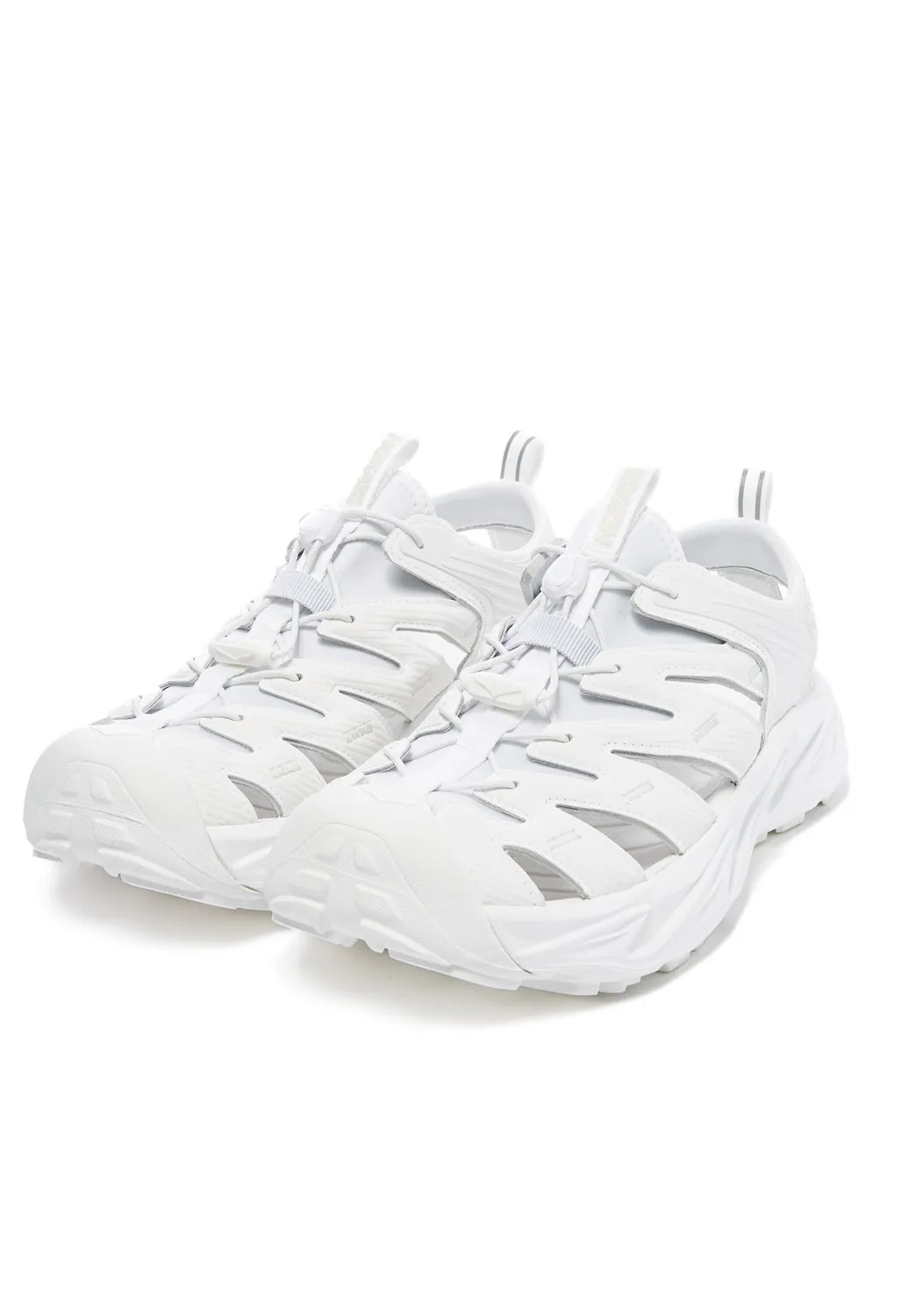 Hoka Hopara Sandals - White/White