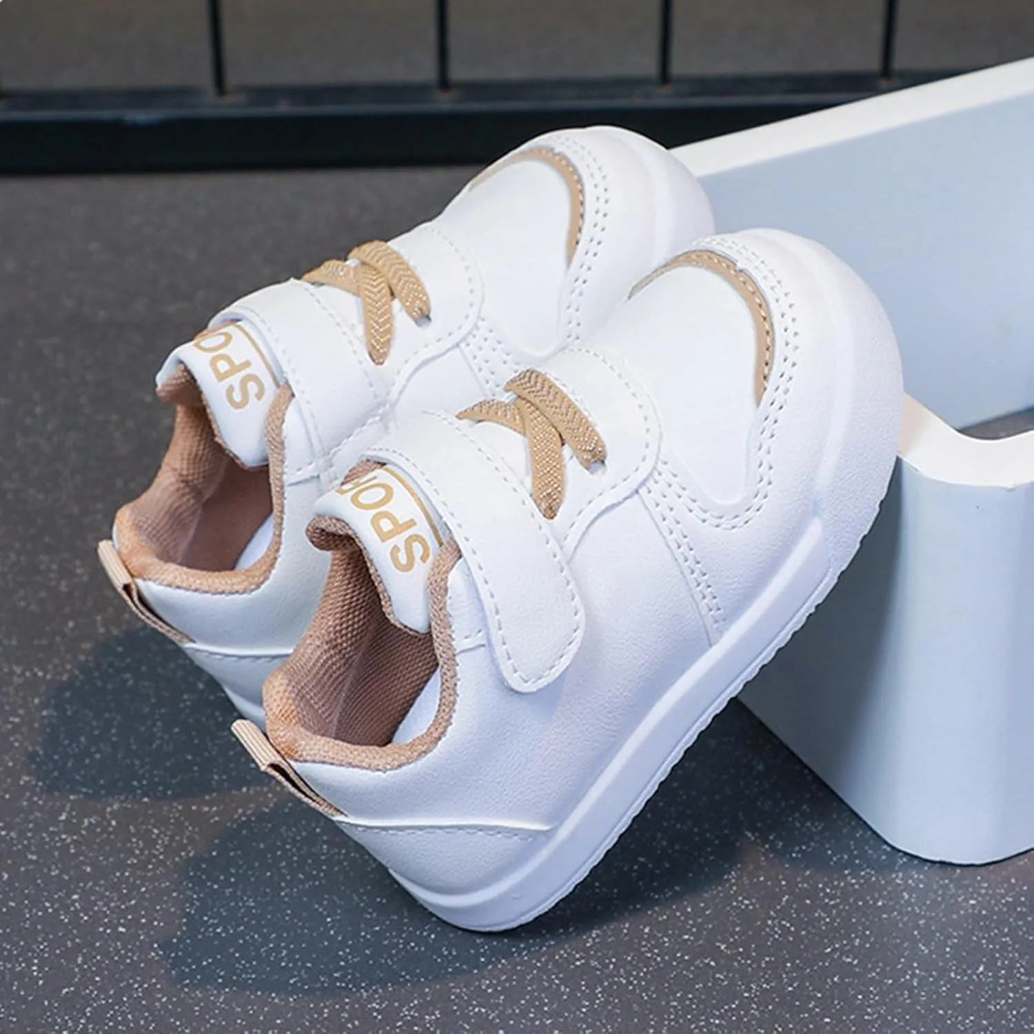 Infant Non Slip Sneakers Baby Boy Girl Toddler Breathable Lightweight Non-Slip Soft Sole First Walking Shoes