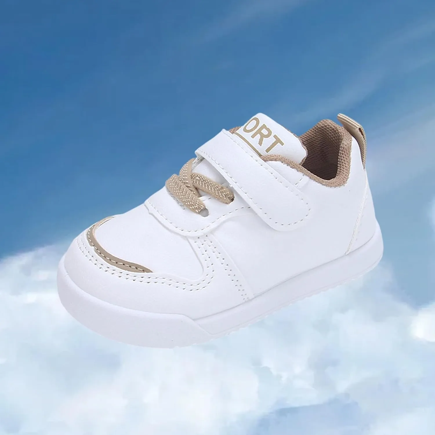Infant Non Slip Sneakers Baby Boy Girl Toddler Breathable Lightweight Non-Slip Soft Sole First Walking Shoes