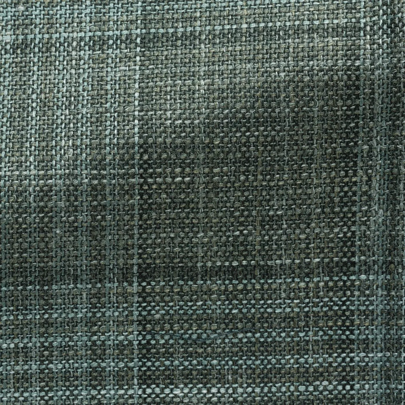 Loro Piana Sage Green Wool, Silk & Linen Check With Tonal Overcheck