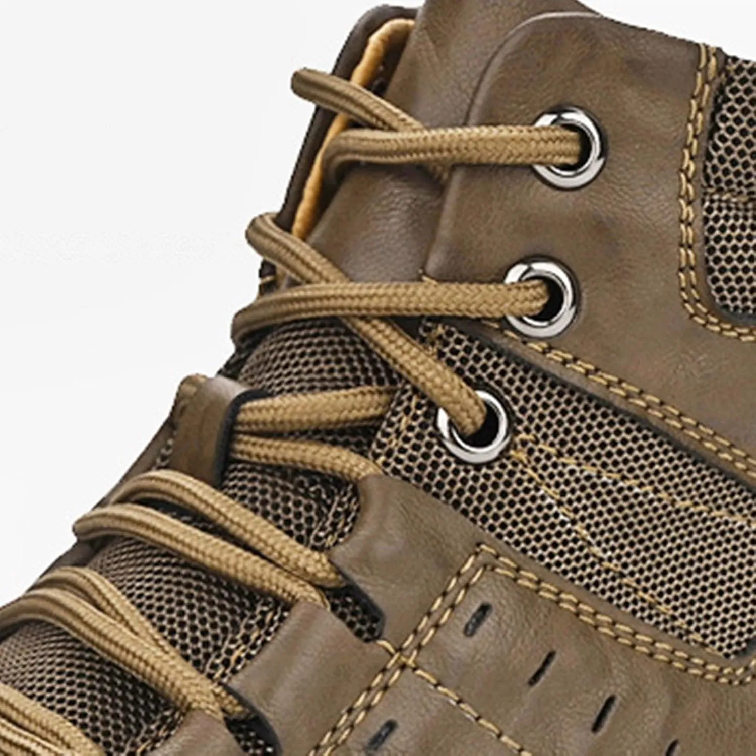 Men's Work Boots Non Steel Toe Hiking Sneakers Ankle Ladies Womens Safety Shoes Waterproof Platform Shoes Composite Toe Botas Hike Grounded Footwear