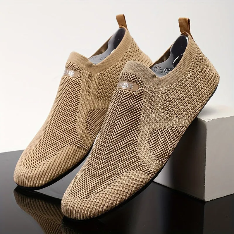 Mens Woven Loafers | Breathable Comfortable Shoes