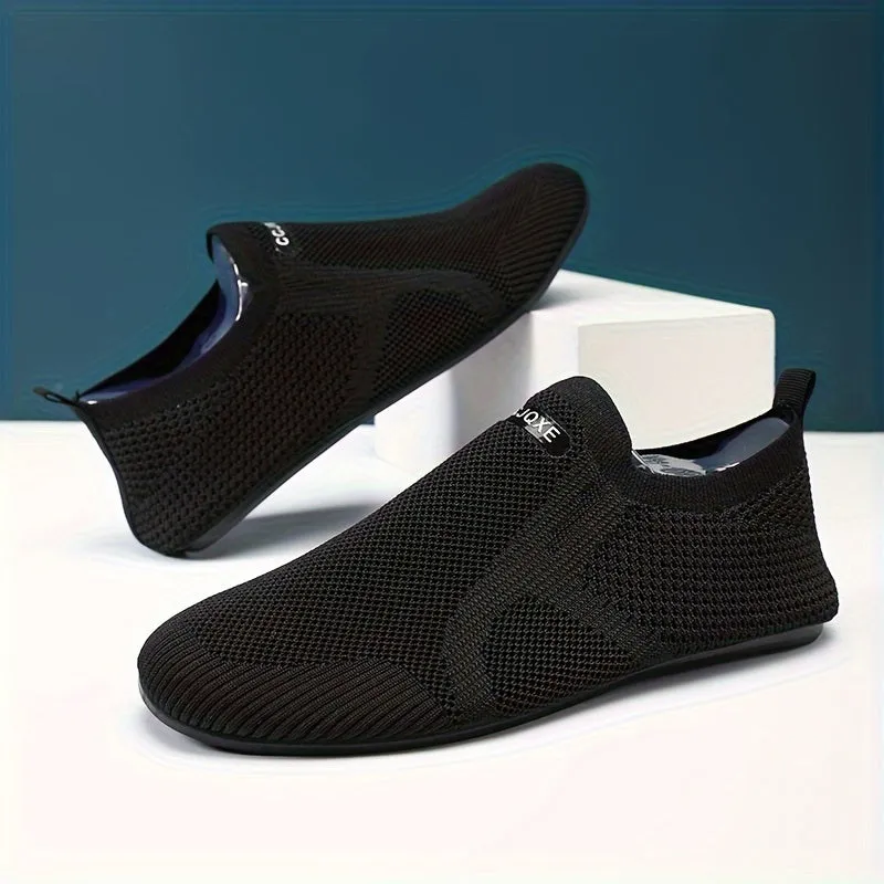 Mens Woven Loafers | Breathable Comfortable Shoes