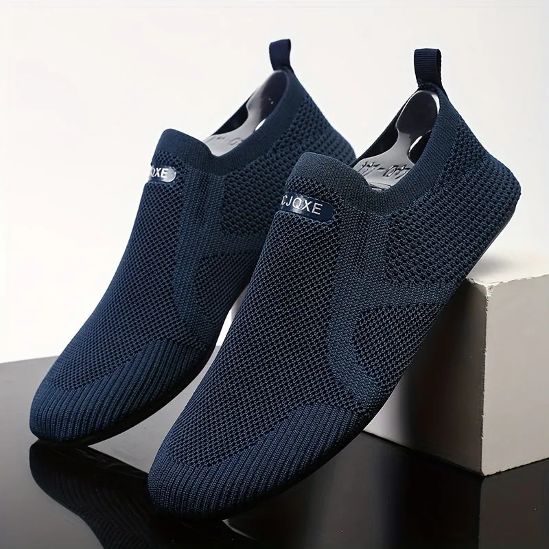 Mens Woven Loafers | Breathable Comfortable Shoes