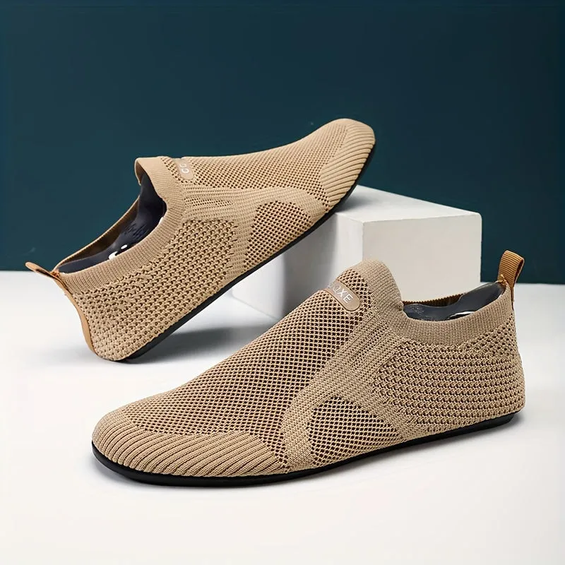 Mens Woven Loafers | Breathable Comfortable Shoes