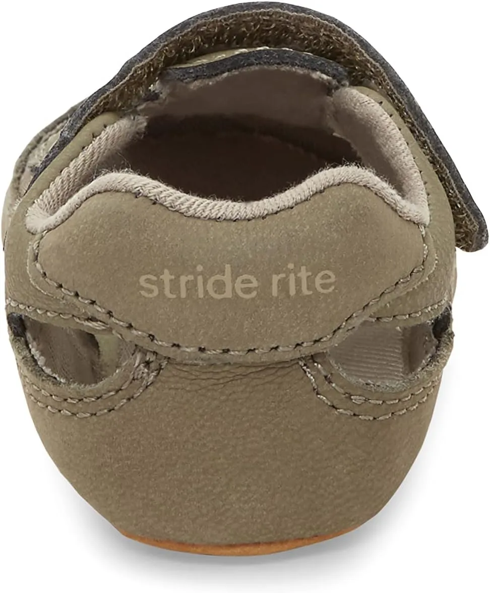 Stride Rite Baby-Boy's Pw-Ripley Crib Shoe