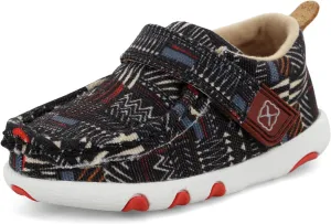 Twisted X Infant's Driving Moc, Moc Toe, Black Multi, 3 M