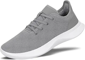 Women Walking Shoes Black Tennis Shoes for Women Running Sneakers Athletic Tennis Shoe Tree Runners Arch Support Ultra Lightweight Breathable Mesh Non-Slip Casual Sneakers for Gym Travel Work