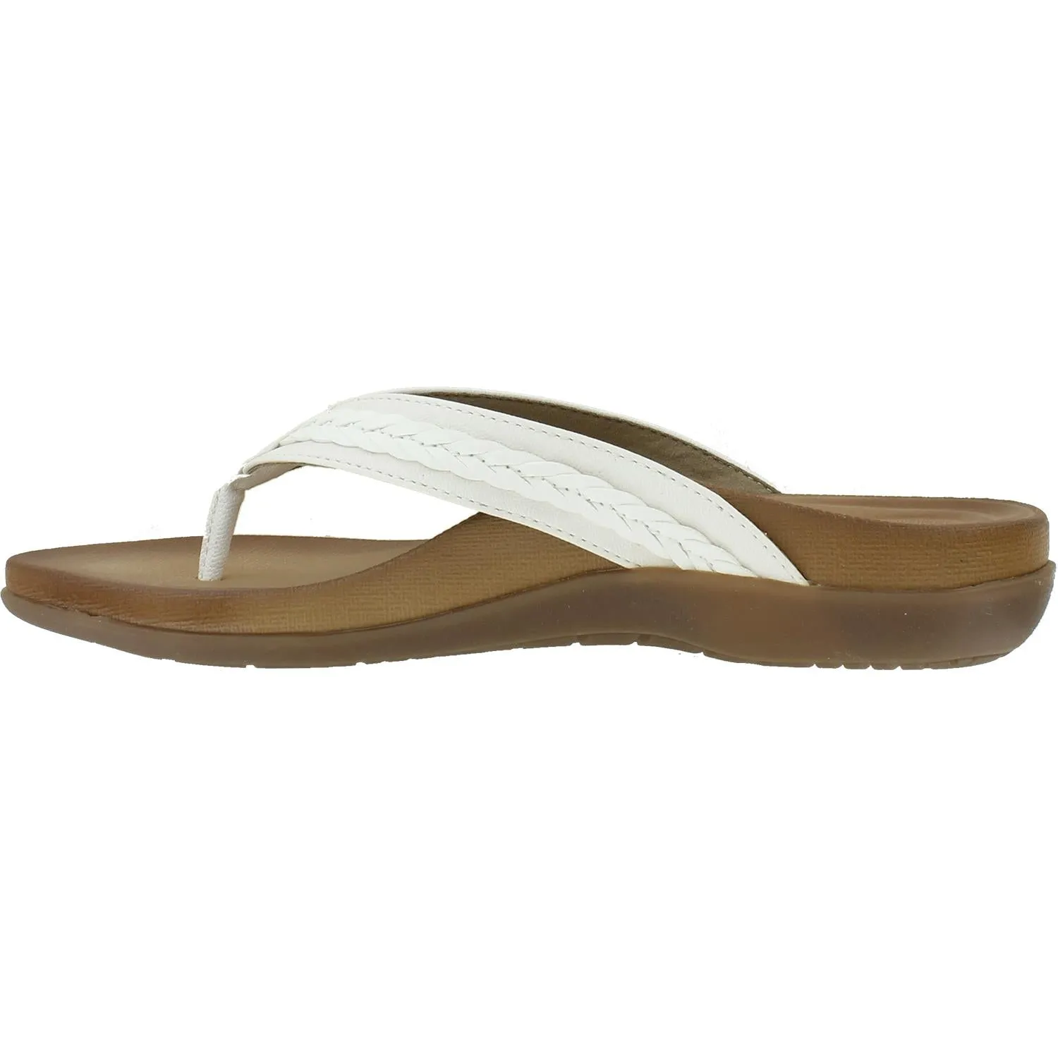 Women's Aetrex Emmy White Synthetic