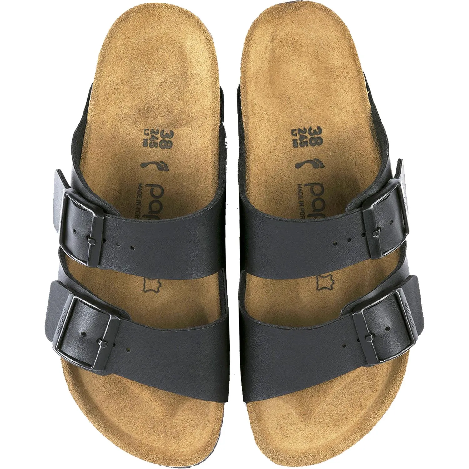 Women's Birkenstock Papillio Arizona Platform Black Birko-Flor