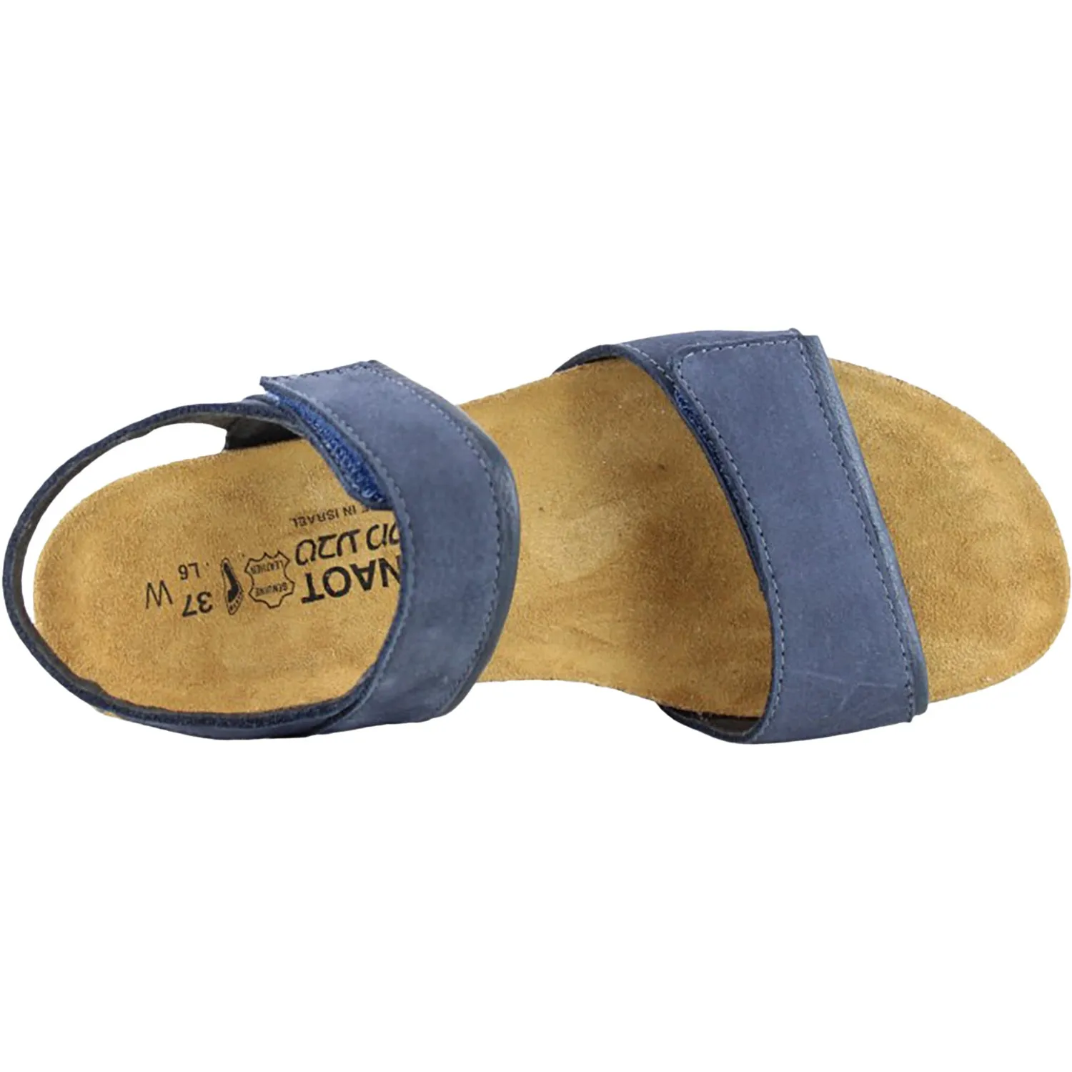 Women's Naot Aisha Navy Velvet Nubuck