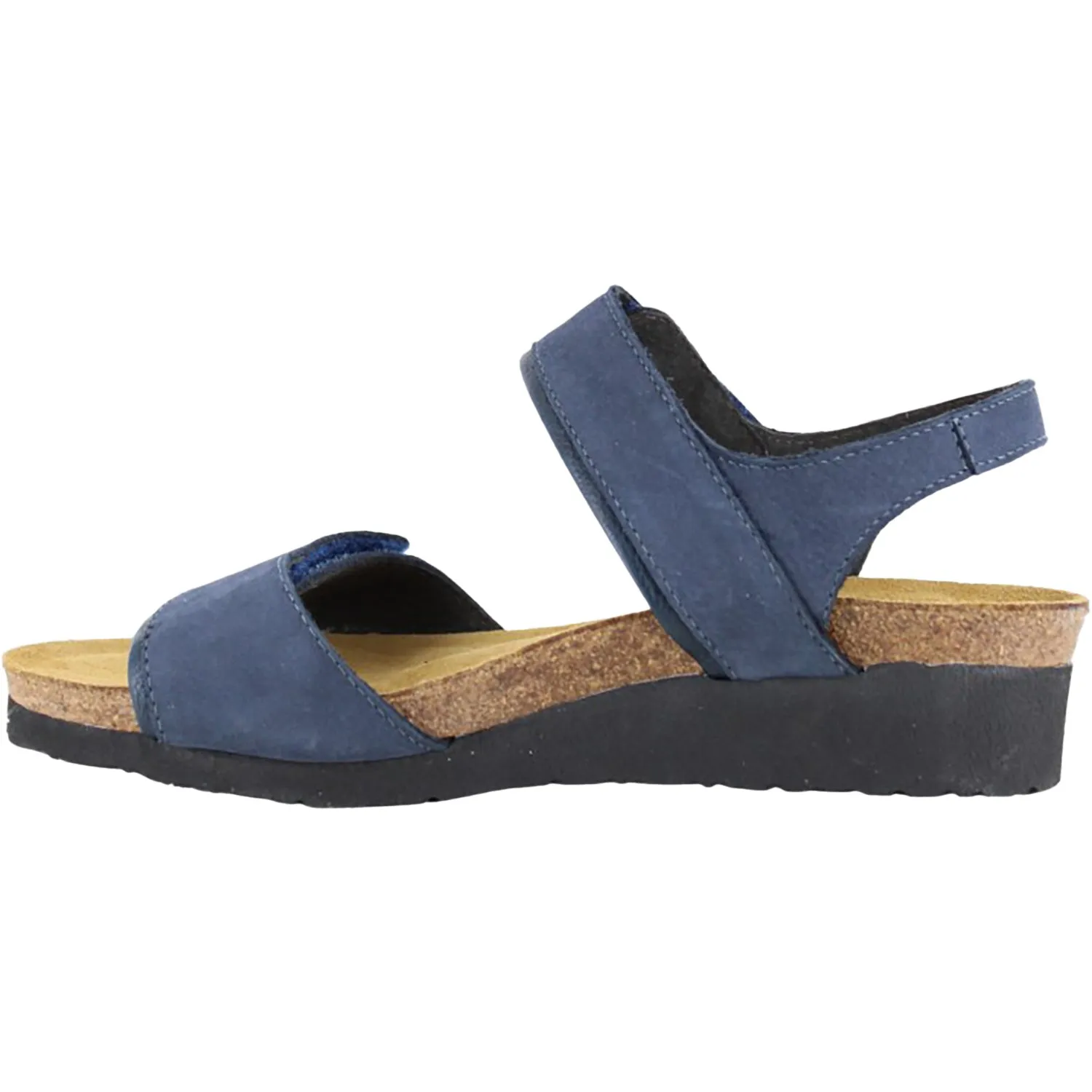 Women's Naot Aisha Navy Velvet Nubuck