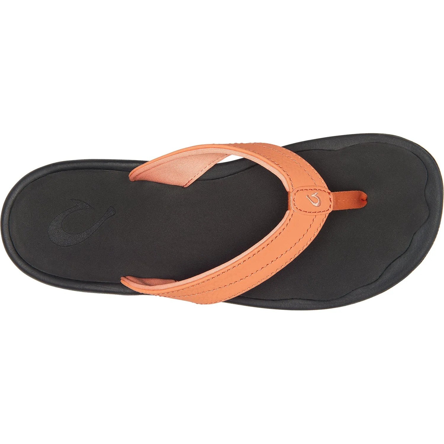 Women's OluKai Ohana Shell Coral/Black Synthetic